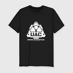 Мужская slim-футболка UAC