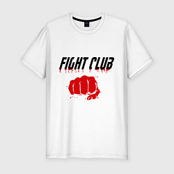 Мужская slim-футболка Fight Club