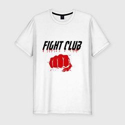 Футболка slim-fit Fight Club, цвет: белый