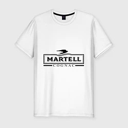 Футболка slim-fit Martell, цвет: белый