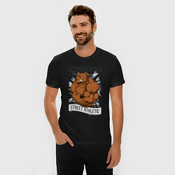 Футболка slim-fit Bear | Iceberg, цвет: черный — фото 2