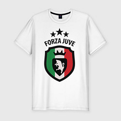 Футболка slim-fit Forza Juventus, цвет: белый