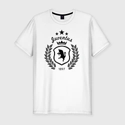 Мужская slim-футболка Juventus King 1897