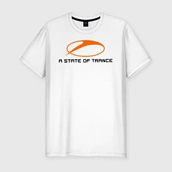 Футболка slim-fit A State of Trance, цвет: белый