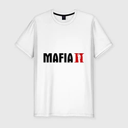Футболка slim-fit Mafia 2, цвет: белый