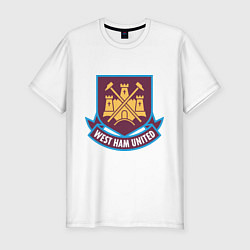 Мужская slim-футболка West Ham United