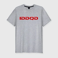 Мужская slim-футболка IDDQD Doom