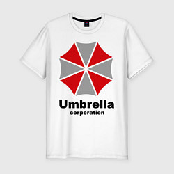 Мужская slim-футболка Umbrella corporation