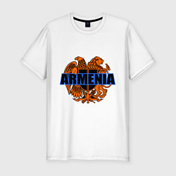 Мужская slim-футболка Армения