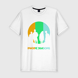 Футболка slim-fit Imagine Dragons: Evolve, цвет: белый