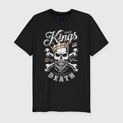 Мужская slim-футболка Kings death