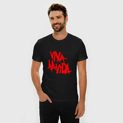 Футболка slim-fit Viva La Vida, цвет: черный — фото 2
