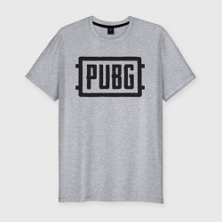 Мужская slim-футболка PUBG