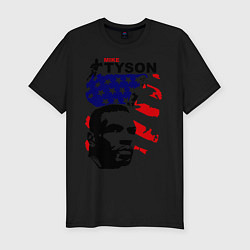 Футболка slim-fit Mike Tyson: USA Boxing, цвет: черный