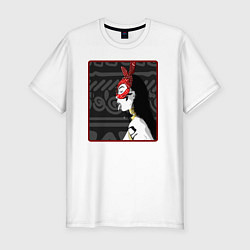 Футболка slim-fit Supreme girl III, цвет: белый