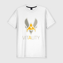 Футболка slim-fit VITALITY Team: Esports, цвет: белый