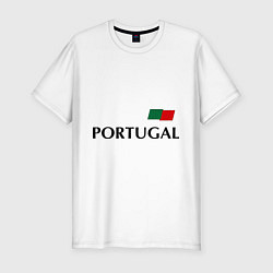 Футболка slim-fit Сборная Португалии: 10 номер, цвет: белый