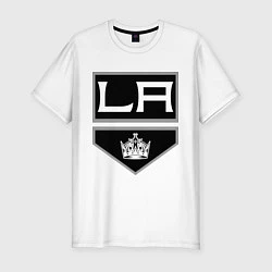 Футболка slim-fit Los Angeles Kings, цвет: белый