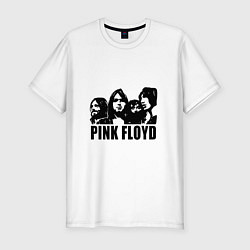 Футболка slim-fit Pink Floyd, цвет: белый