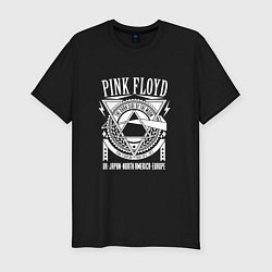 Мужская slim-футболка Pink Floyd