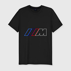 Мужская slim-футболка BMW Motor Contur
