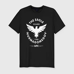 Футболка slim-fit The Eagle: Khabib UFC, цвет: черный