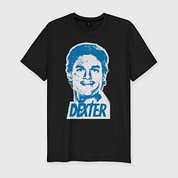 Футболка slim-fit Dexter Face, цвет: черный