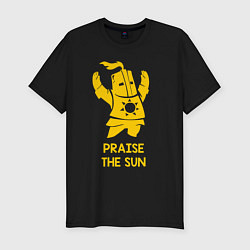 Футболка slim-fit Praise the Sun, цвет: черный