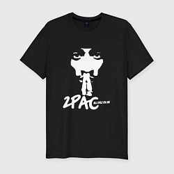 Мужская slim-футболка 2Pac: All Eyez On Me