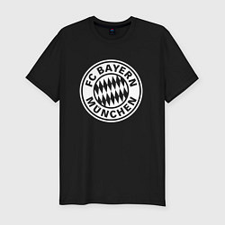Футболка slim-fit FC Bayern Munchen, цвет: черный