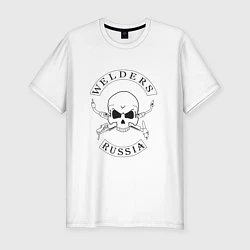 Мужская slim-футболка Welders Russia