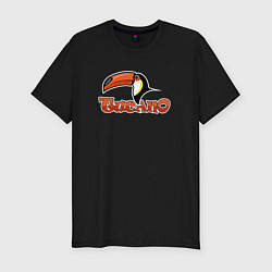 Футболка slim-fit Tucano, цвет: черный