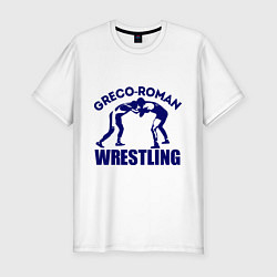 Футболка slim-fit Greco-roman wrestling, цвет: белый