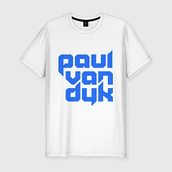 Мужская slim-футболка Paul van Dyk: Filled