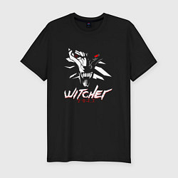 Футболка slim-fit WITCHER 2077, цвет: черный