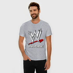 Футболка slim-fit WWE universe, цвет: меланж — фото 2