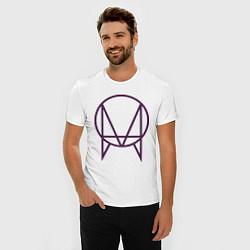 Футболка slim-fit Skrillex Symbol, цвет: белый — фото 2