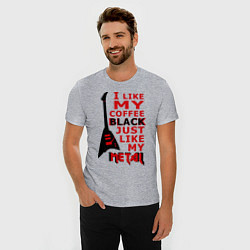 Футболка slim-fit Mindless Self Indulgence - Coffee black, цвет: меланж — фото 2