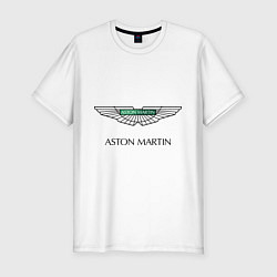 Футболка slim-fit Aston Martin logo, цвет: белый