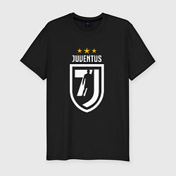 Футболка slim-fit Juventus 7J, цвет: черный