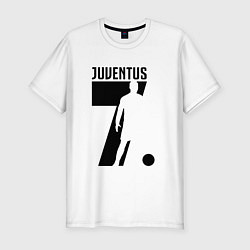 Мужская slim-футболка Juventus: Ronaldo 7