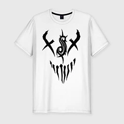 Мужская slim-футболка Slipknot Demon