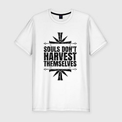 Футболка slim-fit Harvest Themselves, цвет: белый