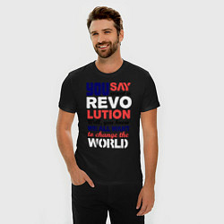 Футболка slim-fit The Beatles Revolution, цвет: черный — фото 2