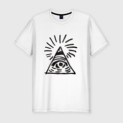 Мужская slim-футболка Life Is Strange: Eye
