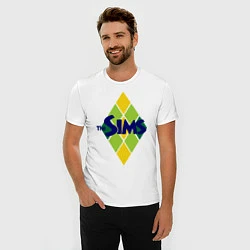 Футболка slim-fit The Sims, цвет: белый — фото 2