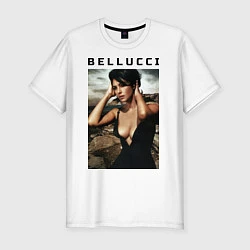 Футболка slim-fit Monica Bellucci: Dress, цвет: белый