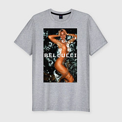 Мужская slim-футболка Monica Bellucci: Water