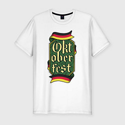 Мужская slim-футболка Oktoberfest Germany
