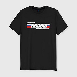 Футболка slim-fit The Eagle: Khabib Tricolor, цвет: черный